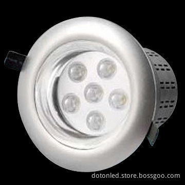 LED Downlight with 100 to 240V AC Voltages, 2700 to 7,000K Color Temperatures and 6W Input Power
